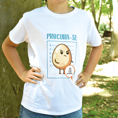 T-shirt Criança “PROCURA-SE” – Os 14 Vilões