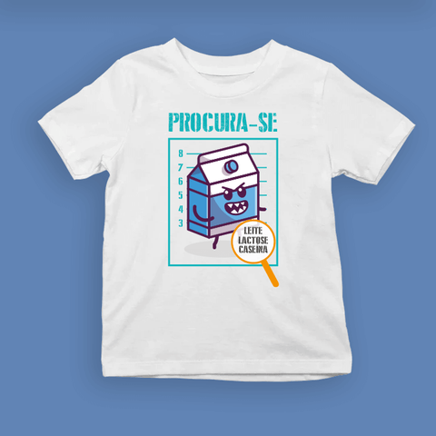 T-shirt Criança “PROCURA-SE” – Os 14 Vilões