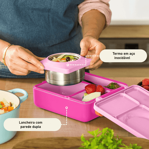 OmieBox - Lancheira térmica para criança