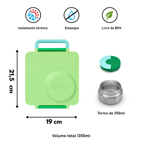 OmieBox - Lancheira térmica para criança