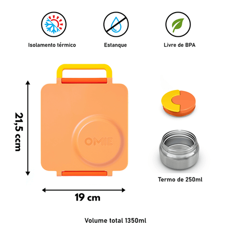 OmieBox - Lancheira térmica para criança