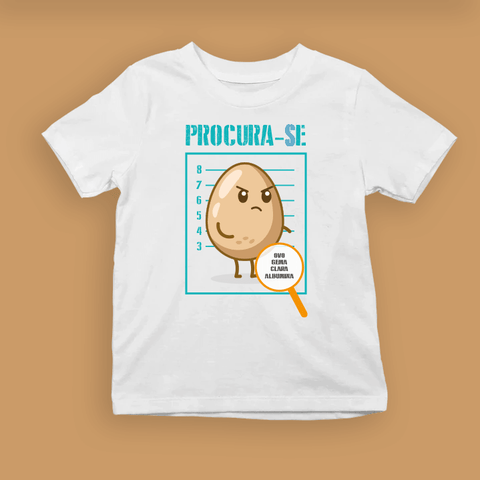 T-shirt Criança “PROCURA-SE” – Os 14 Vilões