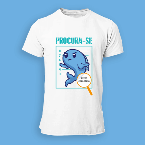 T-shirt Adulto “PROCURA-SE” – Os 14 Vilões