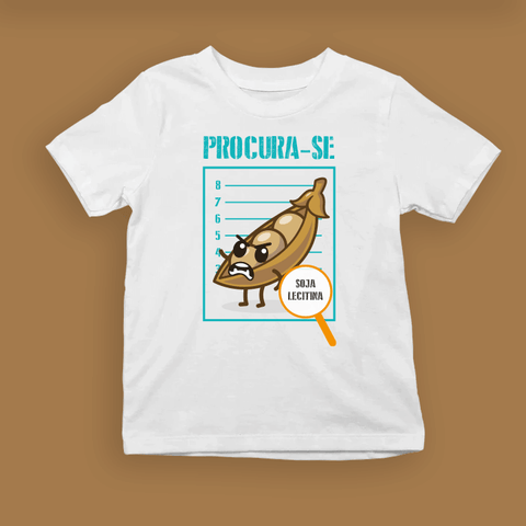 T-shirt Criança “PROCURA-SE” – Os 14 Vilões