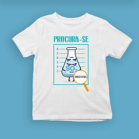 T-shirt Criança “PROCURA-SE” – Os 14 Vilões