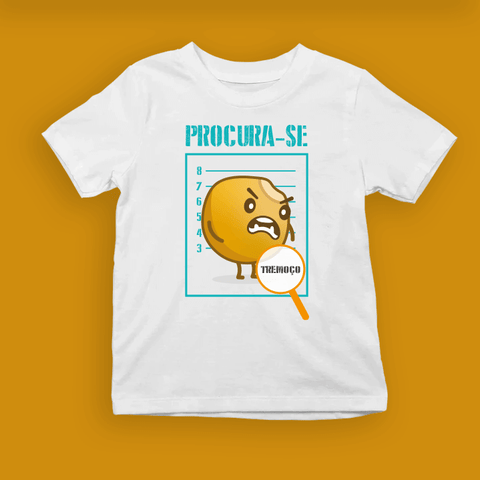 T-shirt Criança “PROCURA-SE” – Os 14 Vilões