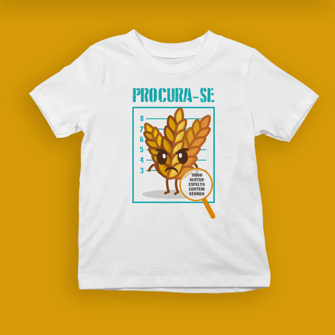 T-shirt Criança “PROCURA-SE” – Os 14 Vilões