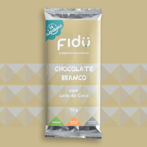 Chocolate Branco com Leite de Coco BIO 70g