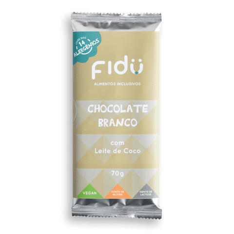 Chocolate Branco com Leite de Coco BIO 70g
