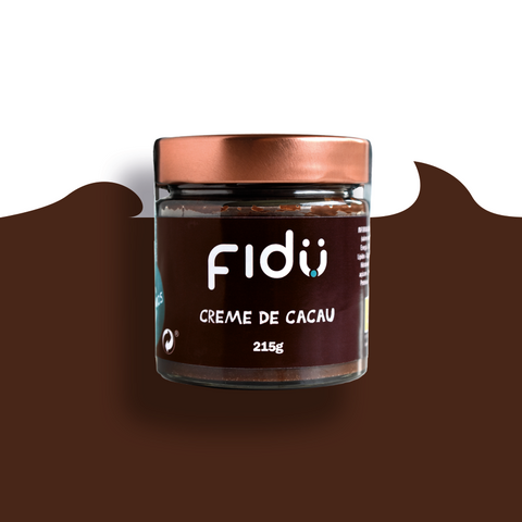 Creme de Cacau BIO 215g - Fidu | Alimentos inclusivos