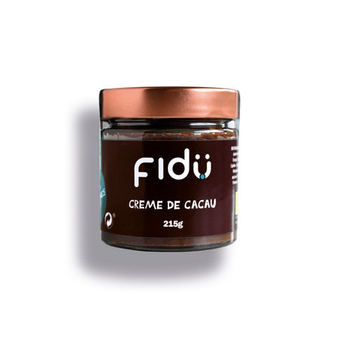 Creme de Cacau BIO 215g - Fidu | Alimentos inclusivos