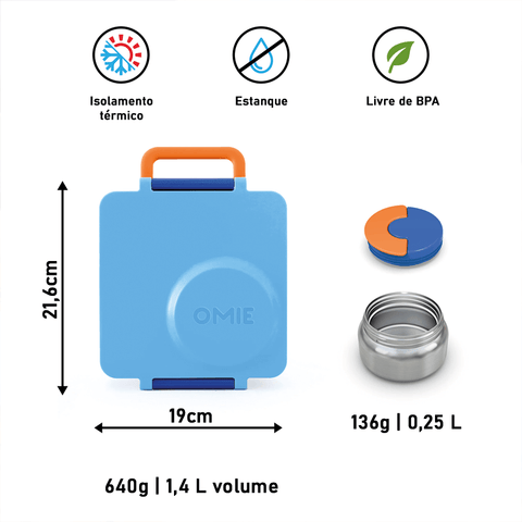 OmieBox - Lancheira térmica para criança