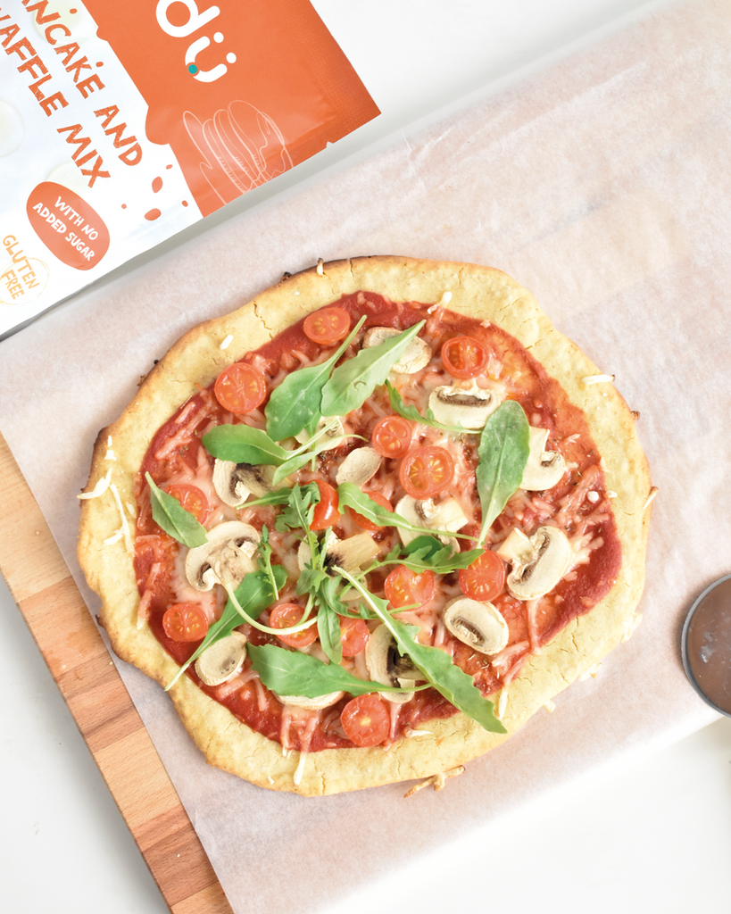 Pizza sem Gluten - Fidu | Alimentos Inclusivos