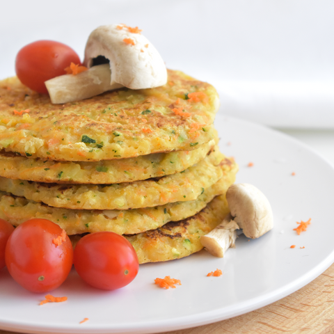 Panquecas de Legumes - Fidu | Alimentos Inclusivos