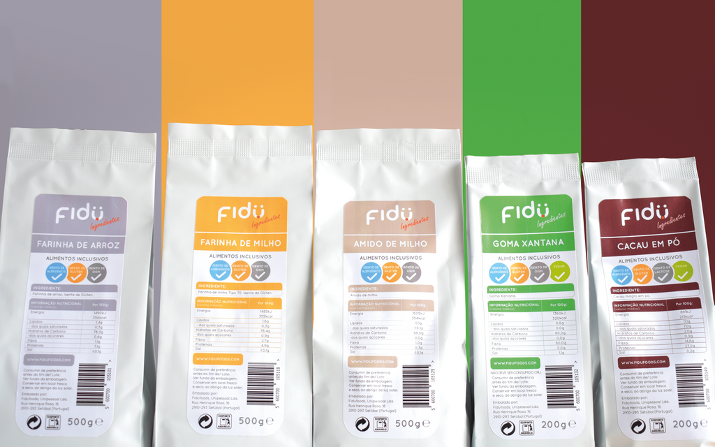 Ingredientes - Fidu | Alimentos Inclusivos