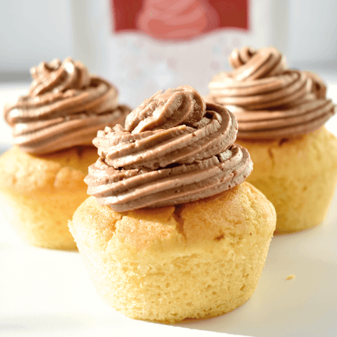 Preparado para Buttercream de Chocolate 125g Fidu