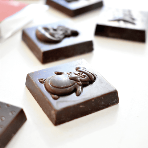 Mini Chocolates 47% de Cacau de Leite Coco BIO 28g Fidu