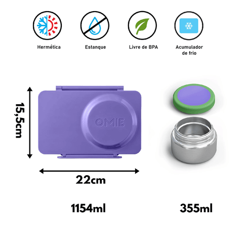 OmieBox UP - Lancheira térmica