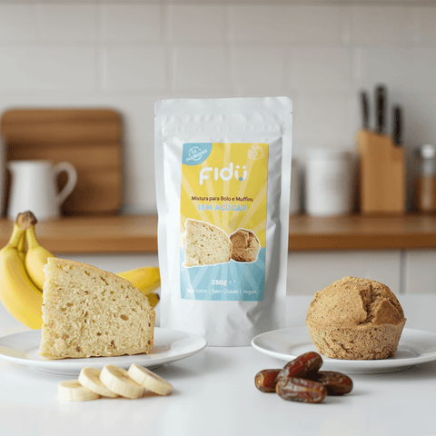 Preparado para Bolo e Muffins Sem Açúcar Fidu 250g