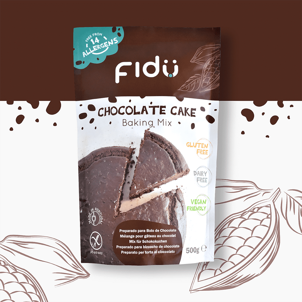 Preparado para Bolo de Chocolate 500g - Fidu