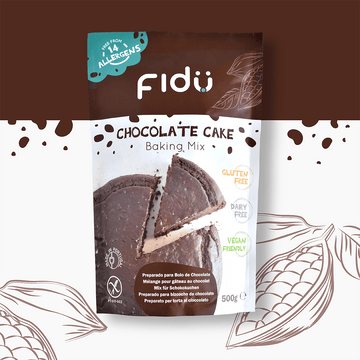 Preparado para Bolo de Chocolate 500g - Fidu